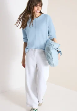 3/4- Arm Sweatshirt mit Tunnelzug