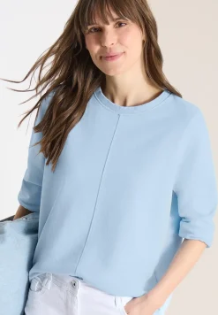 3/4- Arm Sweatshirt mit Tunnelzug