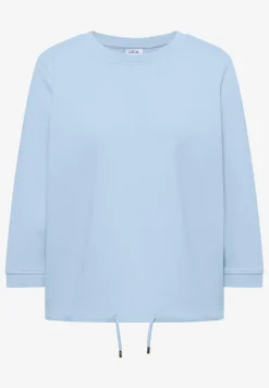 3/4- Arm Sweatshirt mit Tunnelzug