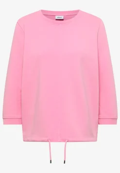 3/4- Arm Sweatshirt mit Tunnelzug