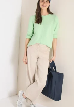 3/4- Arm Sweatshirt mit Tunnelzug