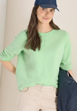 3/4- Arm Sweatshirt mit Tunnelzug