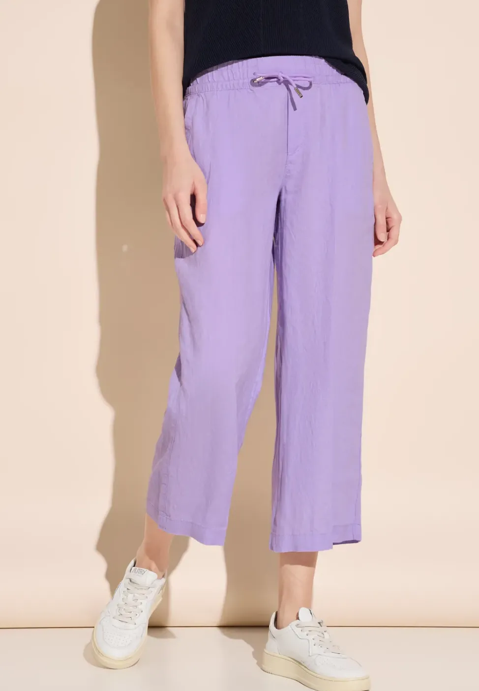 7/8 Culotte Leinenhose
