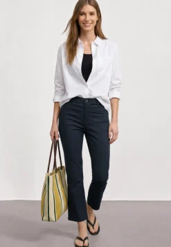 3/4 Flared Leg Hose im Casual Fit