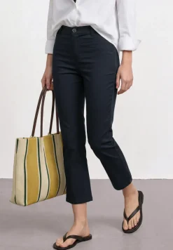 3/4 Flared Leg Hose im Casual Fit