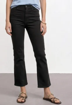 3/4 Flared Leg Hose im Casual Fit