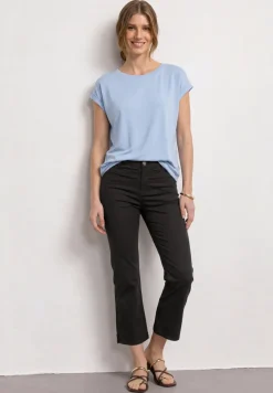 3/4 Flared Leg Hose im Casual Fit