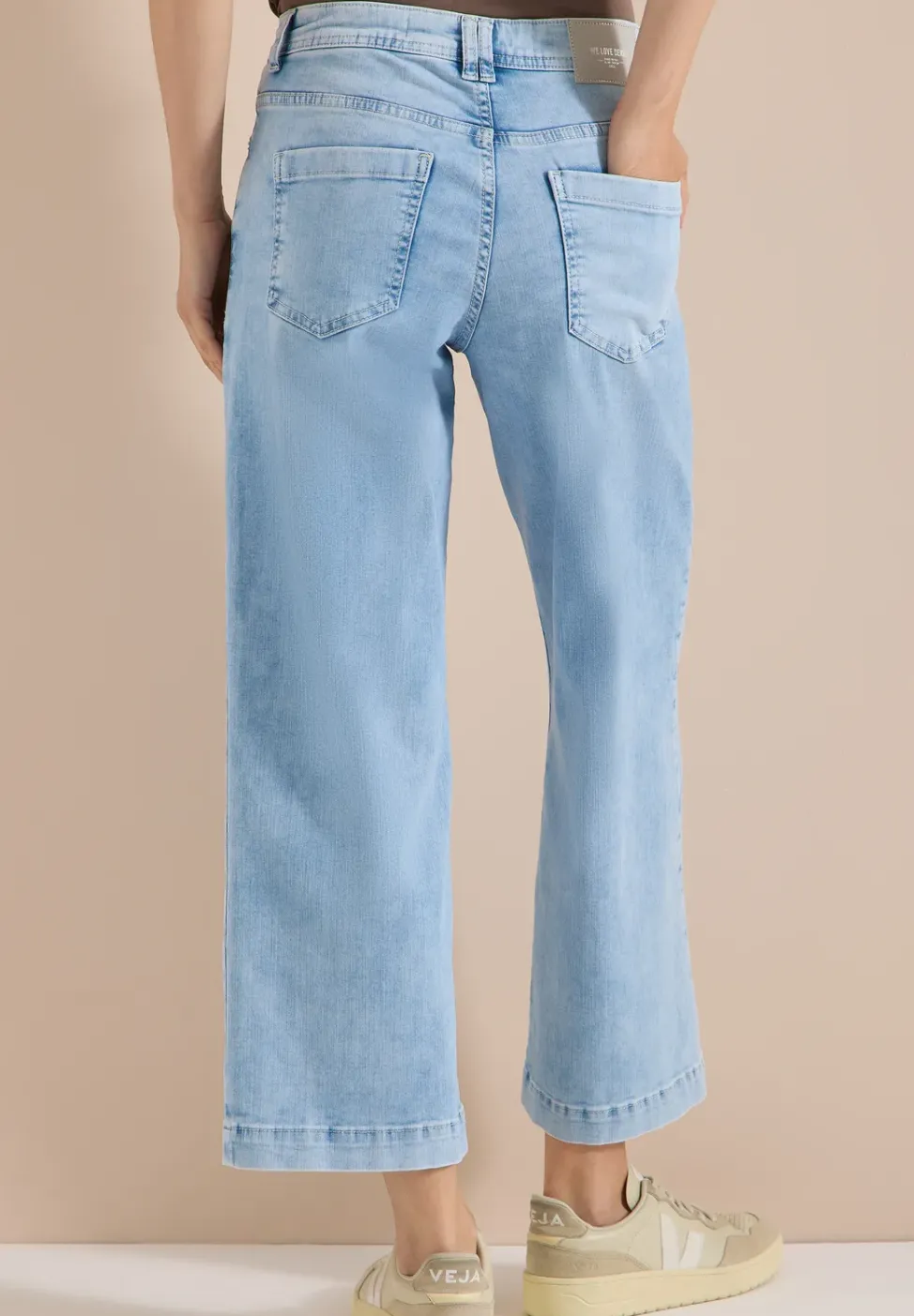 7/8 High Waist Jeans im Loose Fit