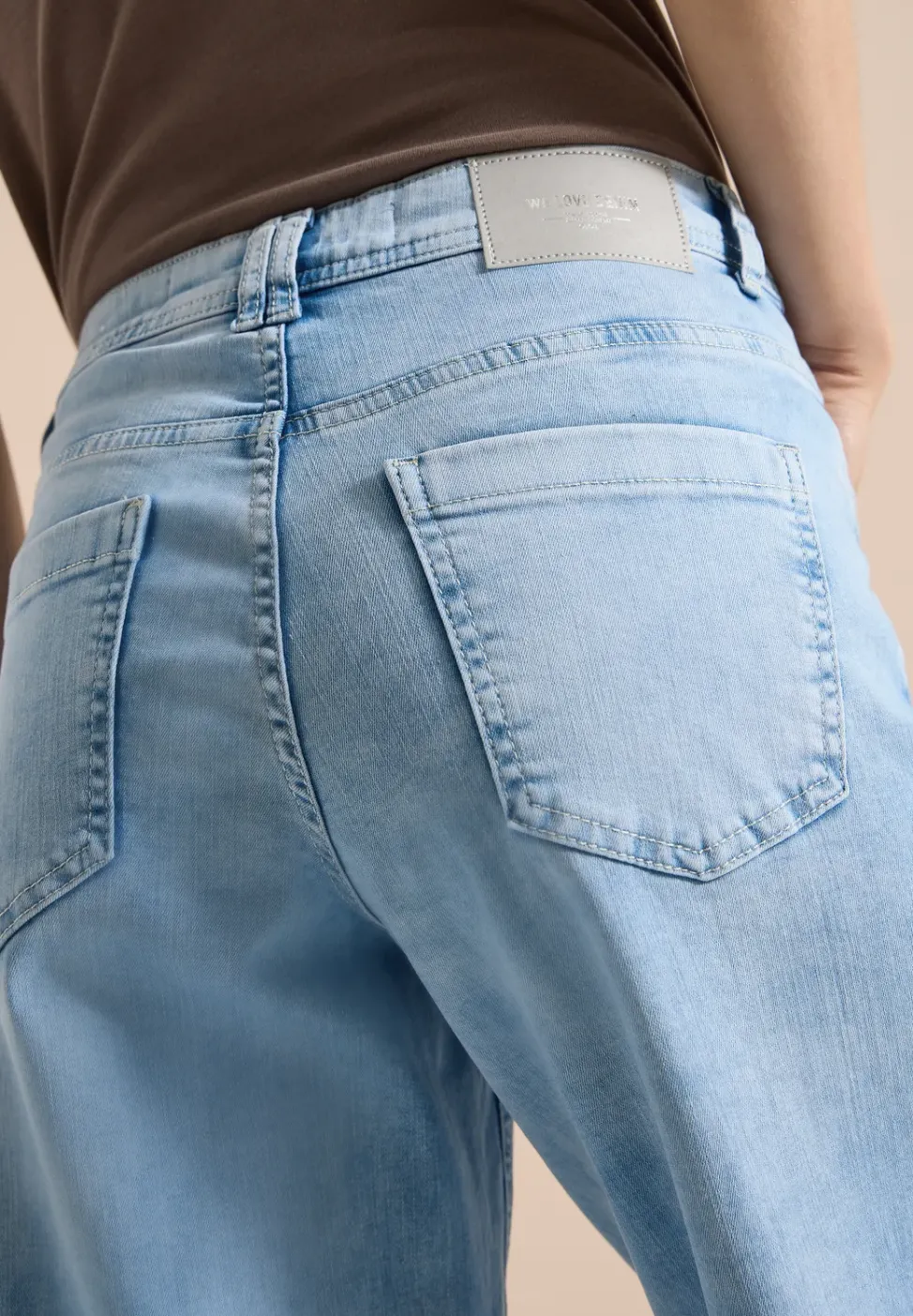 7/8 High Waist Jeans im Loose Fit