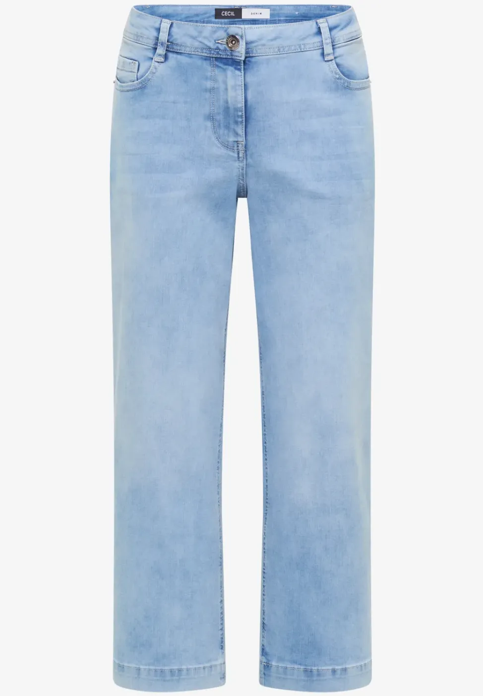 7/8 High Waist Jeans im Loose Fit