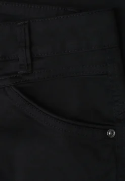 7/8 Slim Leg Hose im Satin-Look