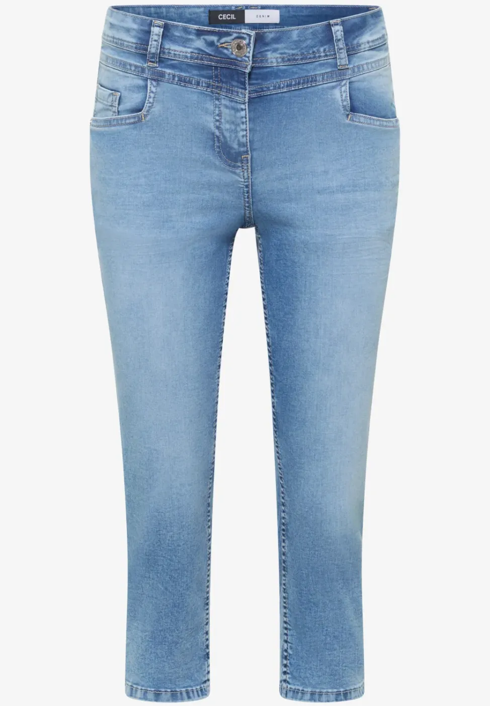 3/4 Slim Leg Jeans im Casual Fit