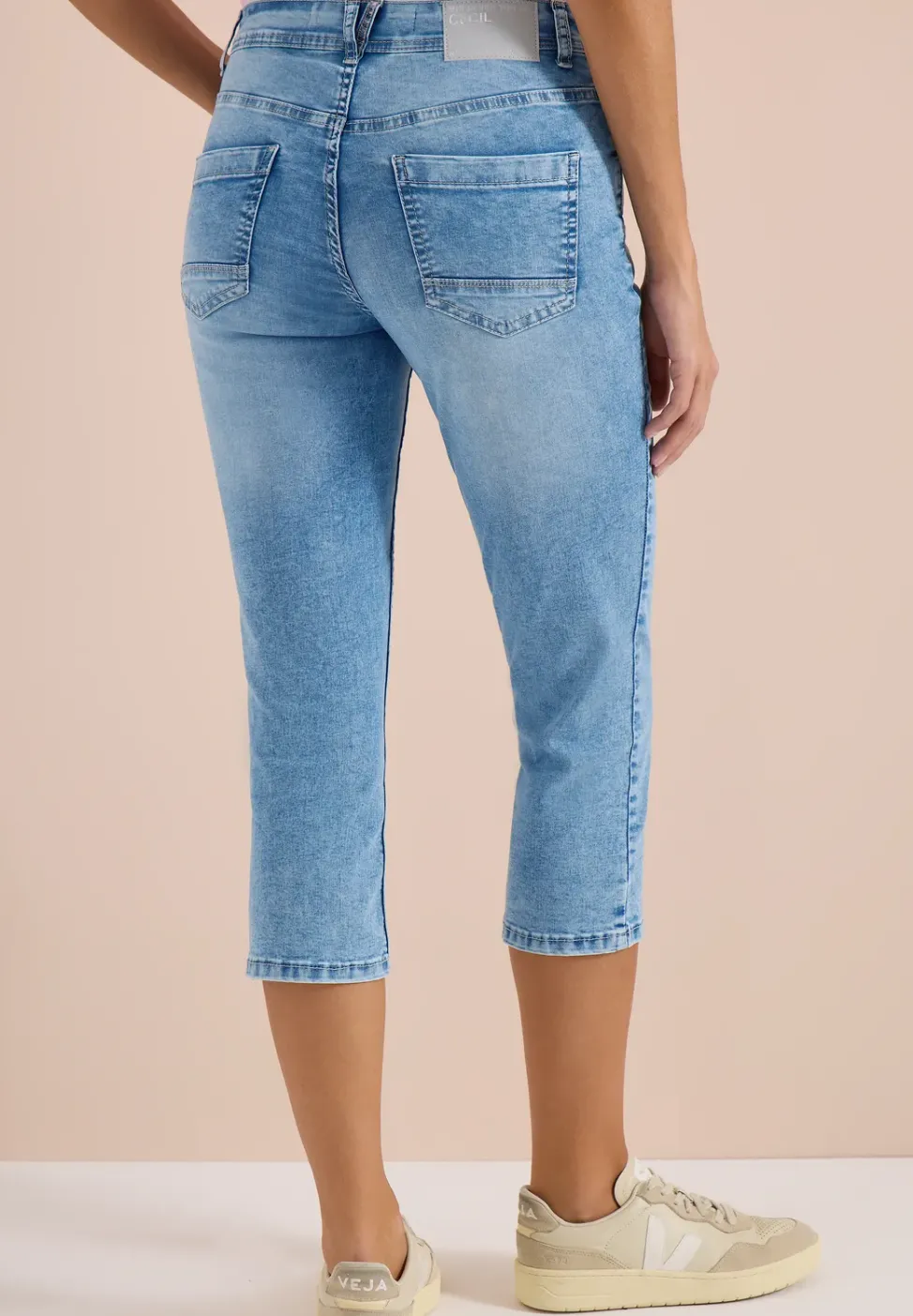 3/4 Slim Leg Jeans im Casual Fit