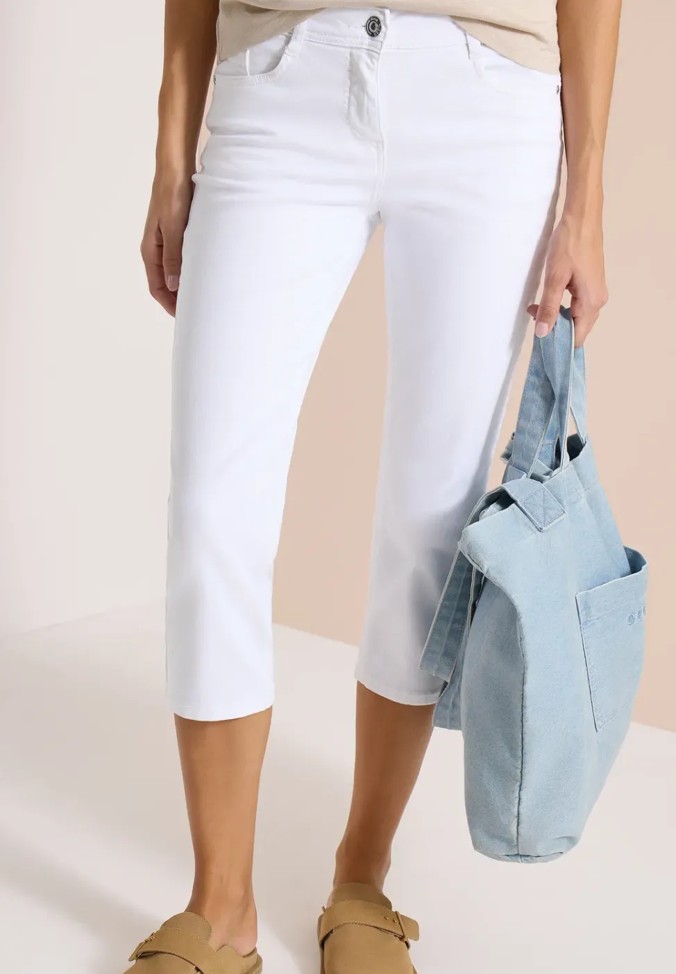 3/4 Slim Leg Jeans im Casual Fit