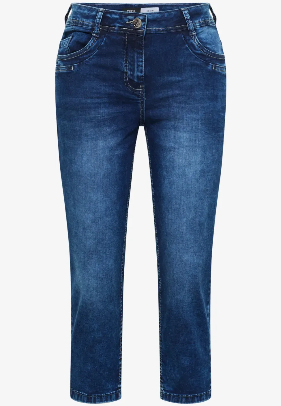 3/4 Slim Leg Jeans im Casual Fit