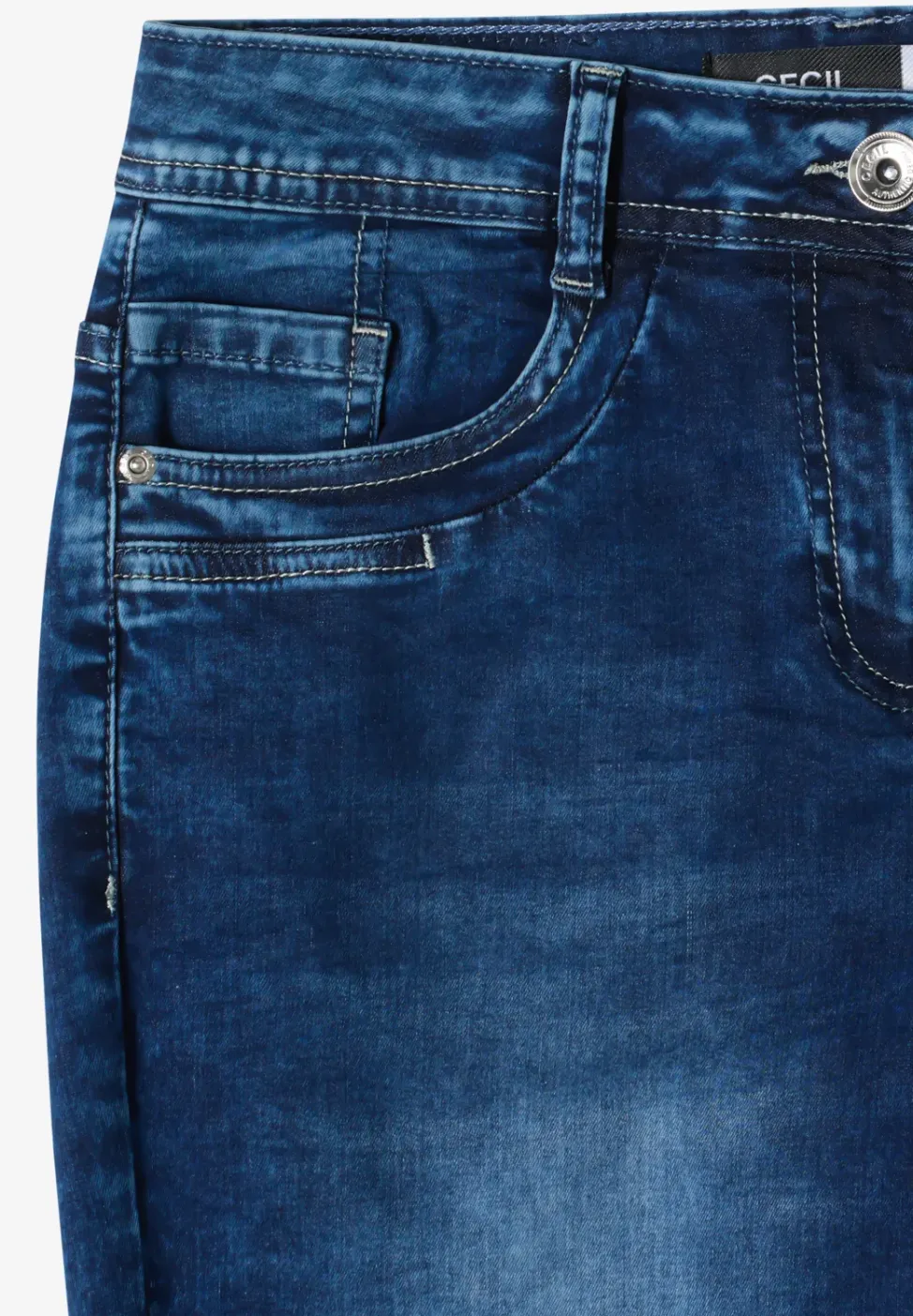 3/4 Slim Leg Jeans im Casual Fit