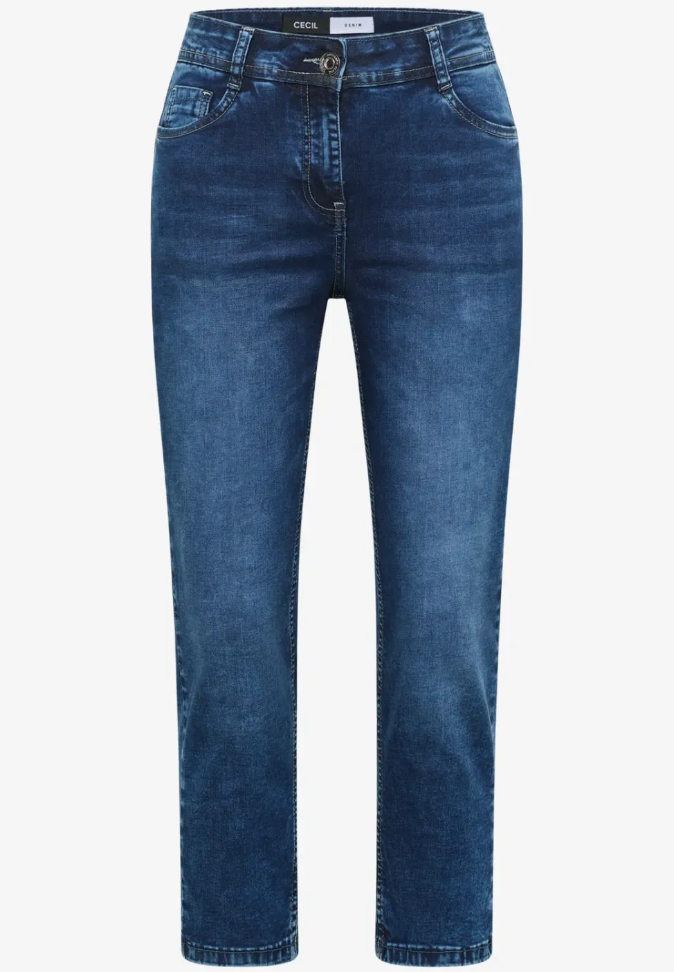 3/4 Slim Leg Jeans im Slim Fit