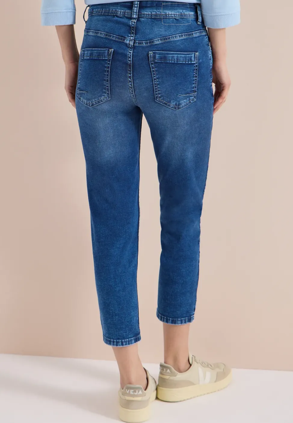 3/4 Slim Leg Jeans im Slim Fit