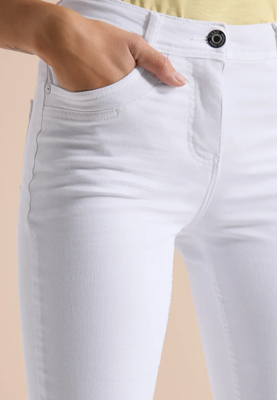 3/4 Slim Leg Jeans im Slim Fit