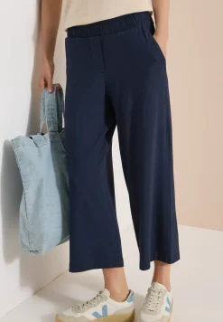 3/4 Wide Leg Hose im Casual Fit