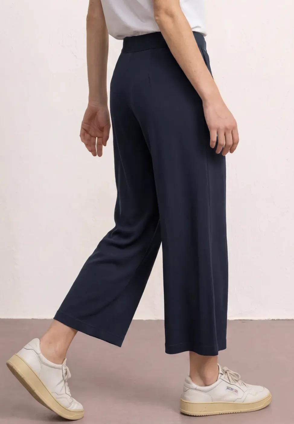 7/8 Wide Leg Hose im Loose Fit