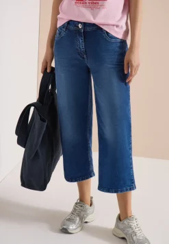 3/4 Wide Leg Jeans im Loose Fit