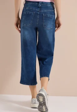 3/4 Wide Leg Jeans im Loose Fit