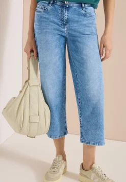 3/4 Wide Leg Jeans im Loose Fit