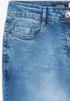 3/4 Wide Leg Jeans im Loose Fit
