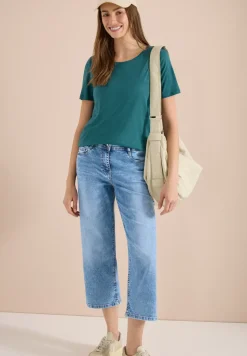 3/4 Wide Leg Jeans im Loose Fit