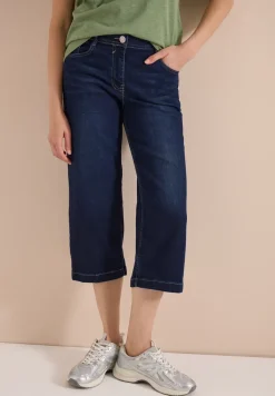3/4 Wide Leg Jeans im Loose Fit