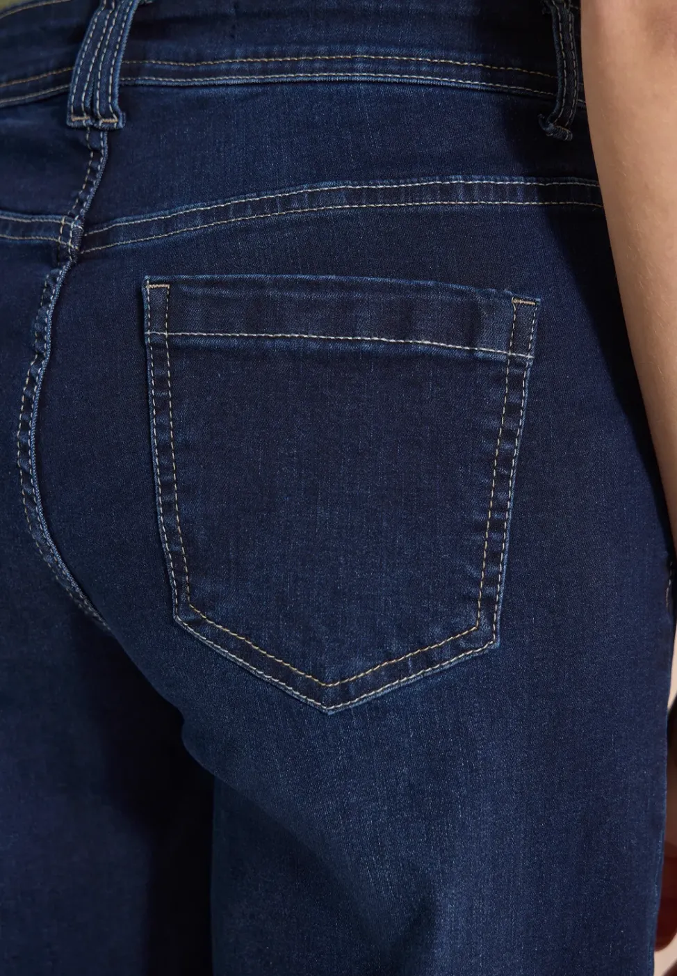 3/4 Wide Leg Jeans im Loose Fit