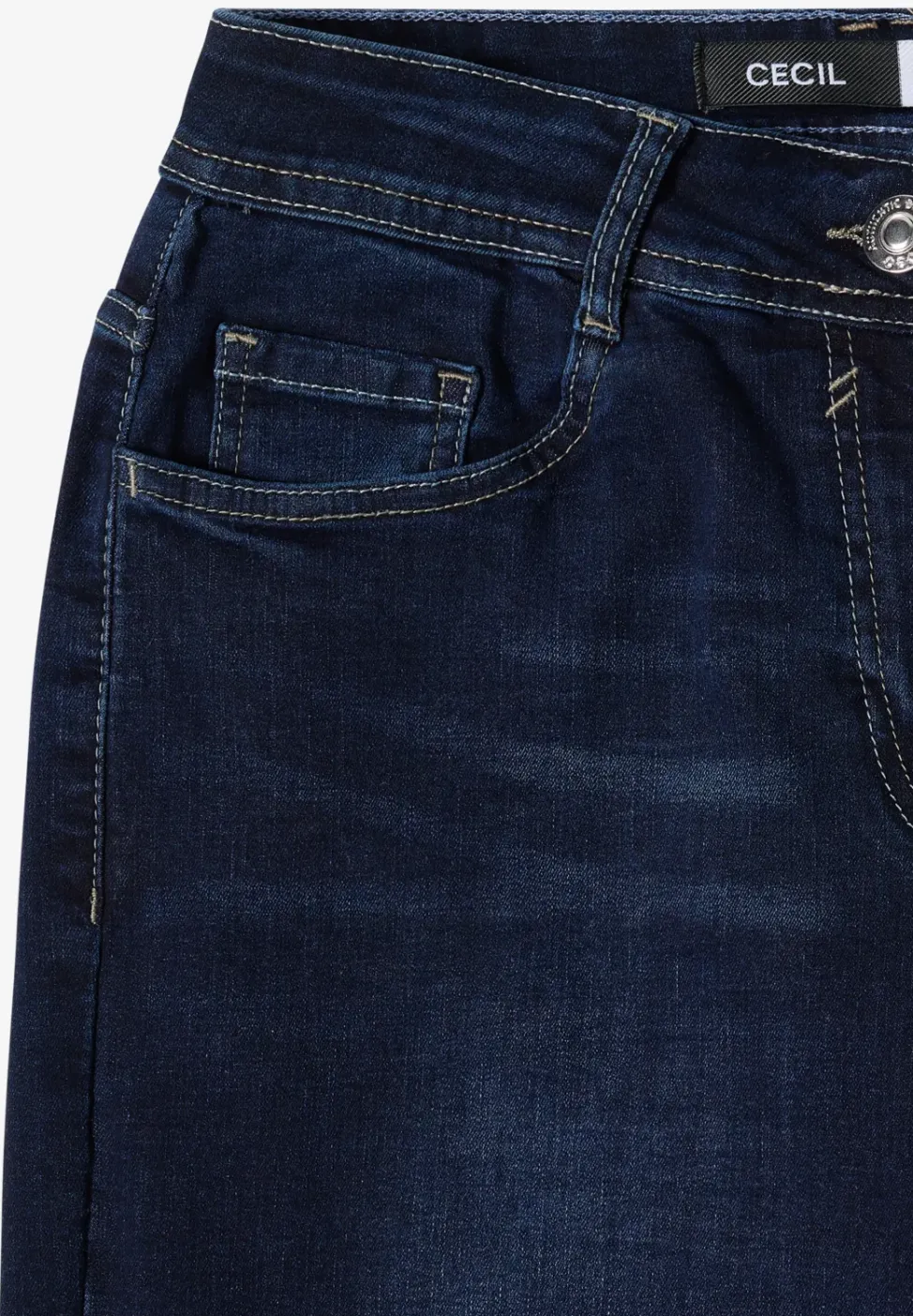 3/4 Wide Leg Jeans im Loose Fit