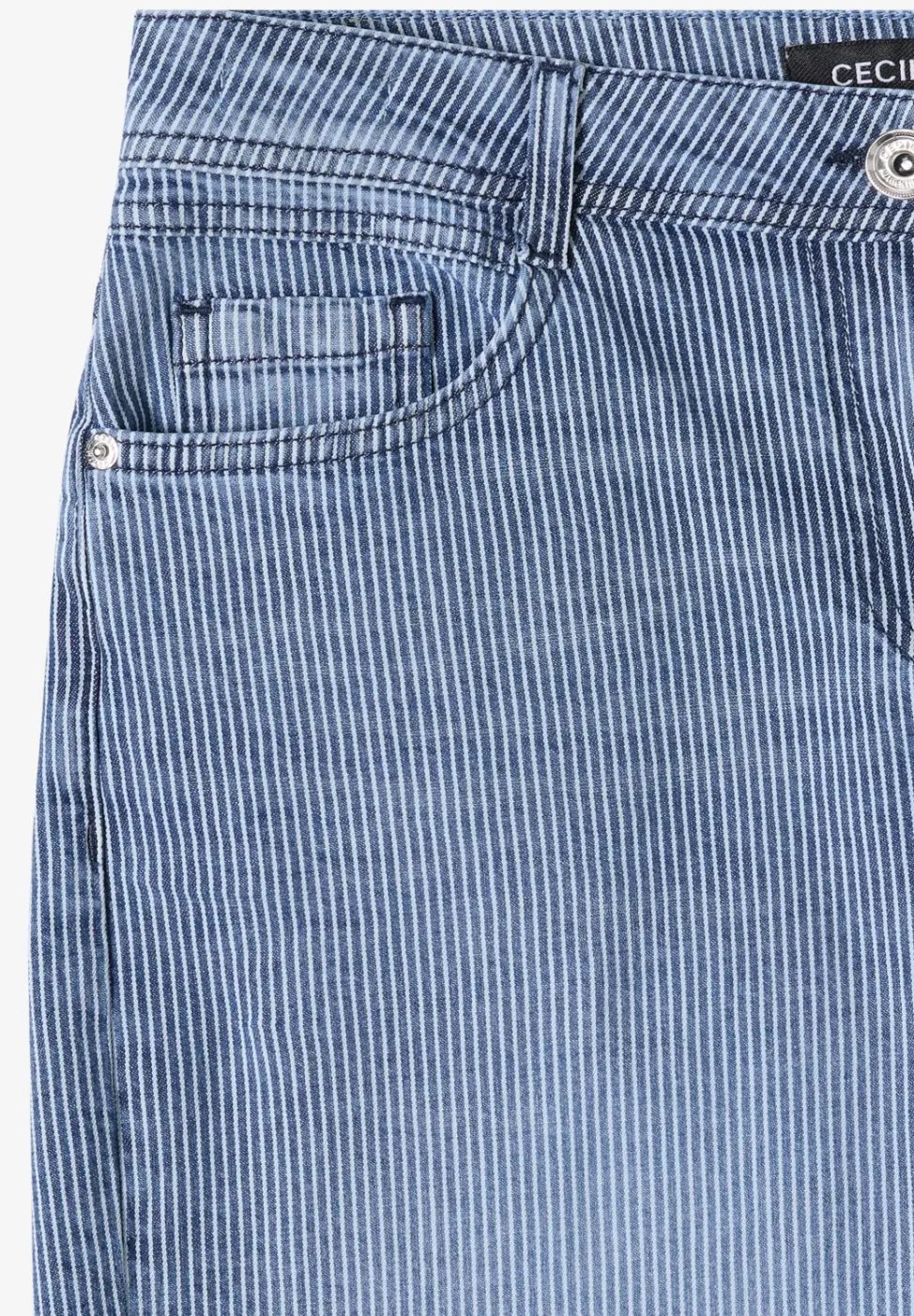 7/8 Wide Leg Jeans im Loose Fit