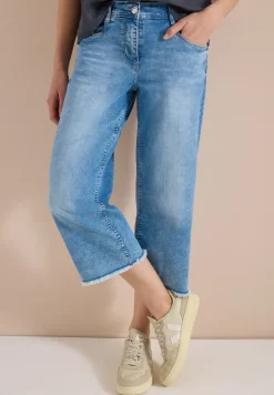 3/4 Wide Leg Jeans im Loose Fit
