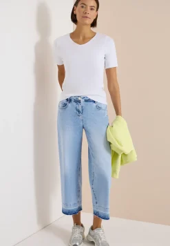 7/8 Wide Leg Jeans im Loose Fit