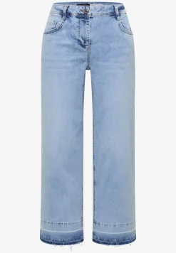 7/8 Wide Leg Jeans im Loose Fit