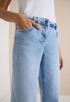 7/8 Wide Leg Jeans im Loose Fit