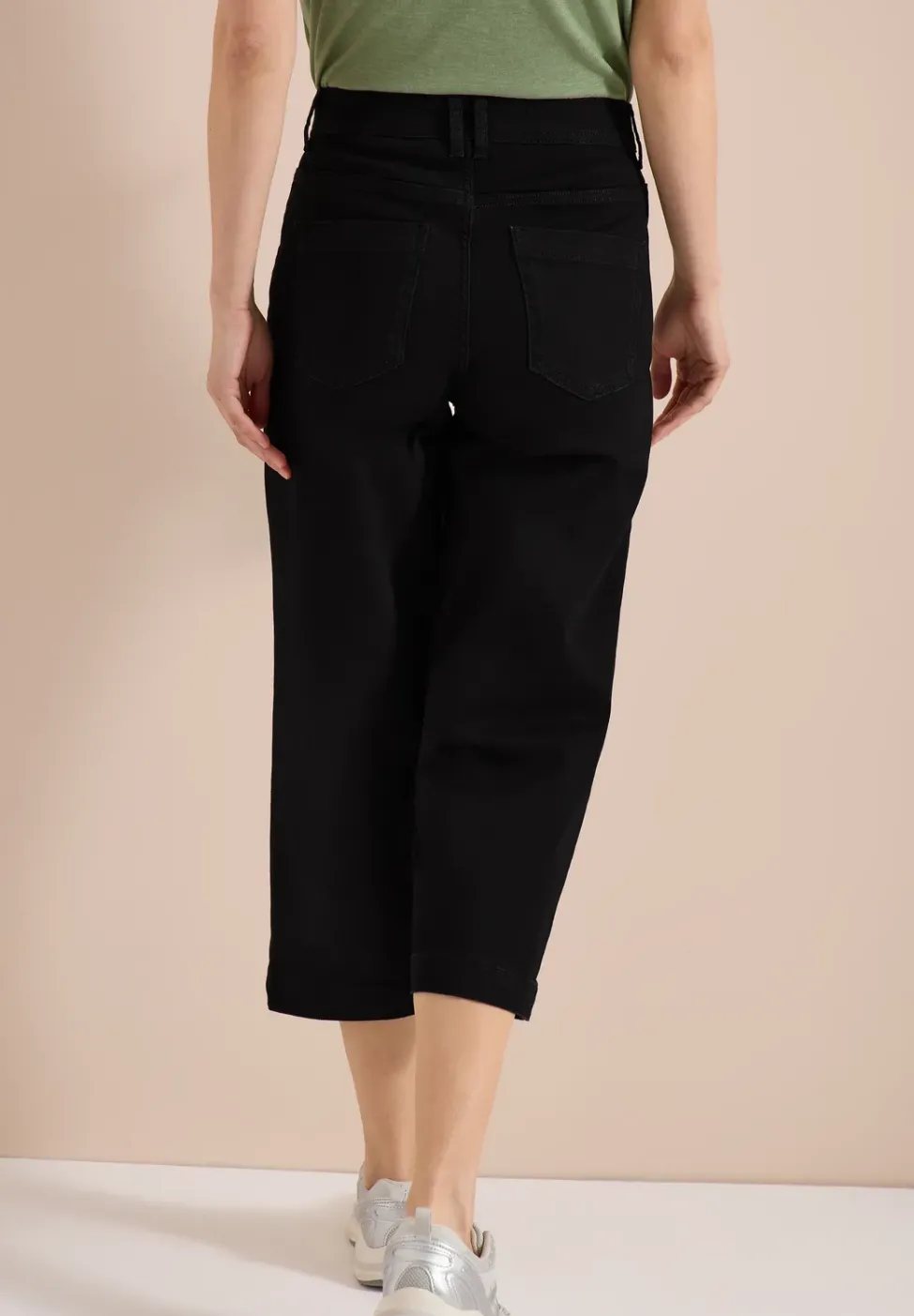 3/4 Wide Leg Jeans im Loose Fit