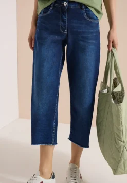 3/4 Wide Leg Jeans im Loose Fit