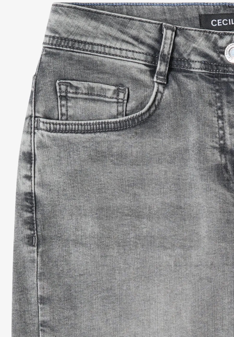 3/4 Wide Leg Jeans im Loose Fit