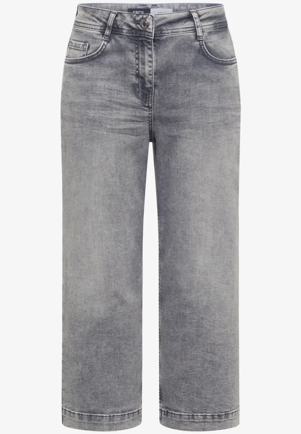 3/4 Wide Leg Jeans im Loose Fit