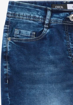 3/4 Wide Leg Jeans im Loose Fit
