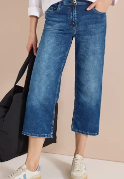 3/4 Wide Leg Jeans im Loose Fit