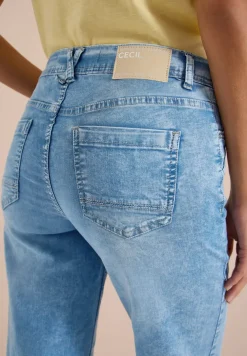 7/8 Wide Leg Jeans im Slim Fit