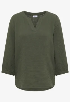 3/4-Arm Bluse in Musselin-Qualität