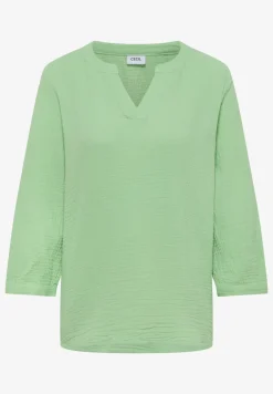 3/4-Arm Bluse in Musselin-Qualität