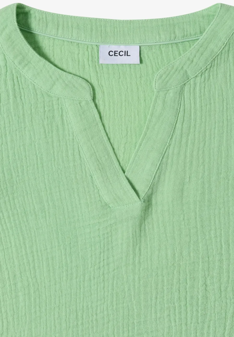 3/4-Arm Bluse in Musselin-Qualität