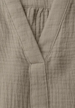 3/4-Arm Bluse in Musselinqualität