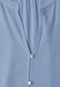 3/4-Arm Bluse mit Knotendetail